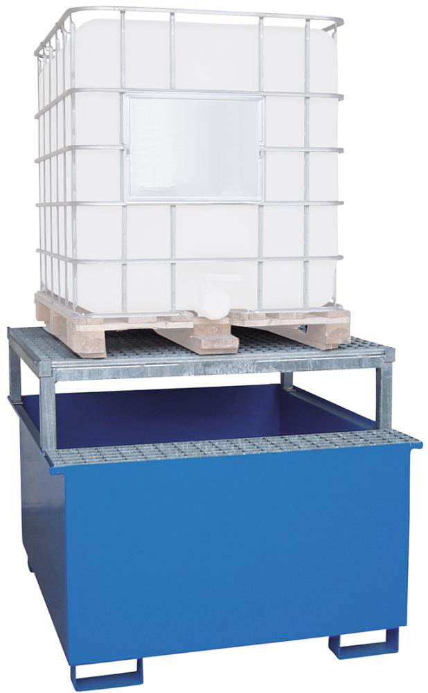 Produktbild Lacont Auffangwanne mit Abfüllbock für KTC 1300 x 1360 x 1070 mm