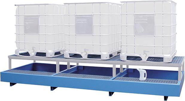 Produktbild Lacont Auffangwanne mit Abfüllbock für KTC 1940 x 1400 x 645 mm