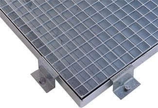 Produktbild Lacont Randklemme RK 123 für Bodenelemente mit 123 mm Höhe