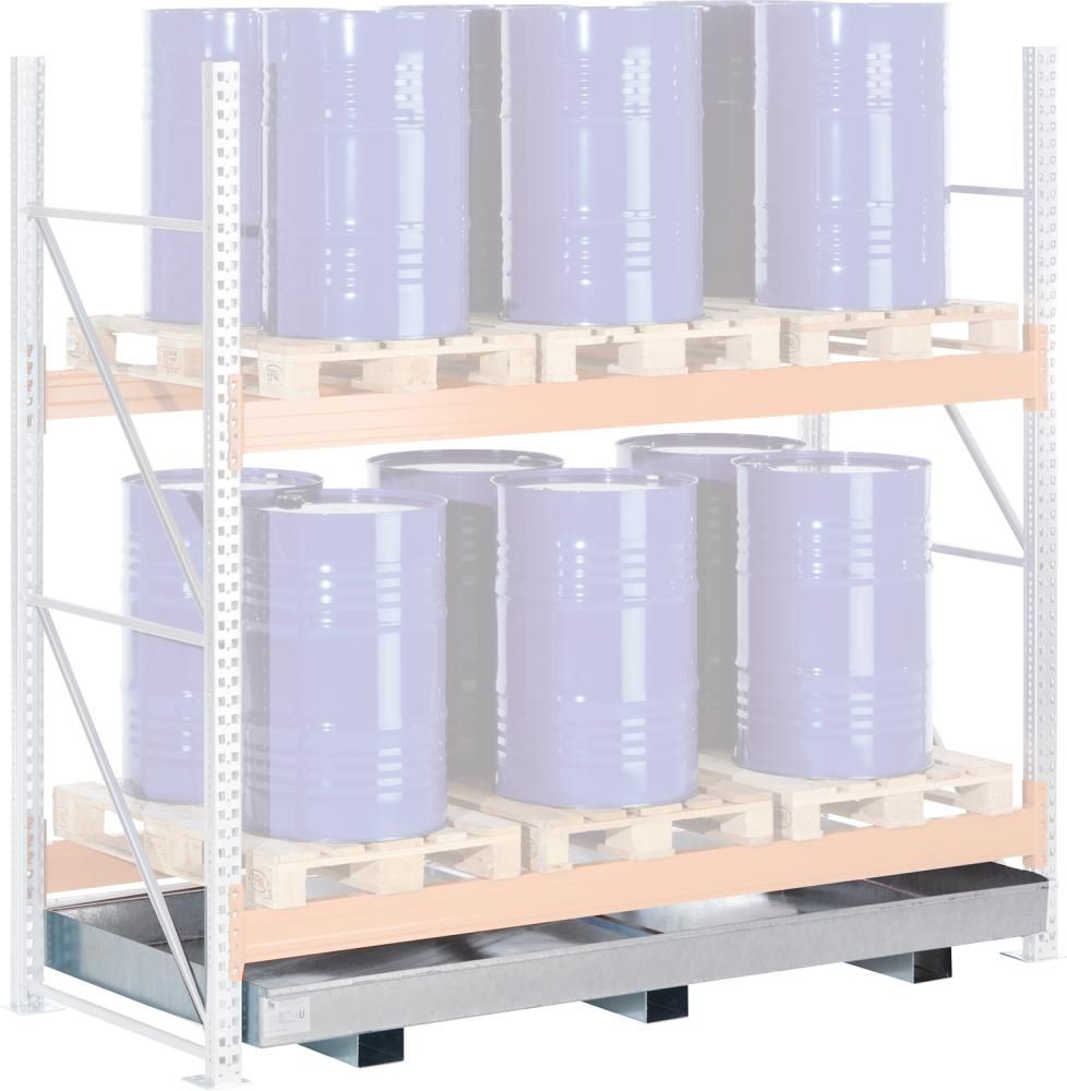 Produktbild Lacont Regalwanne für Palettenregale WSR B Auffangvolumen 360 Liter