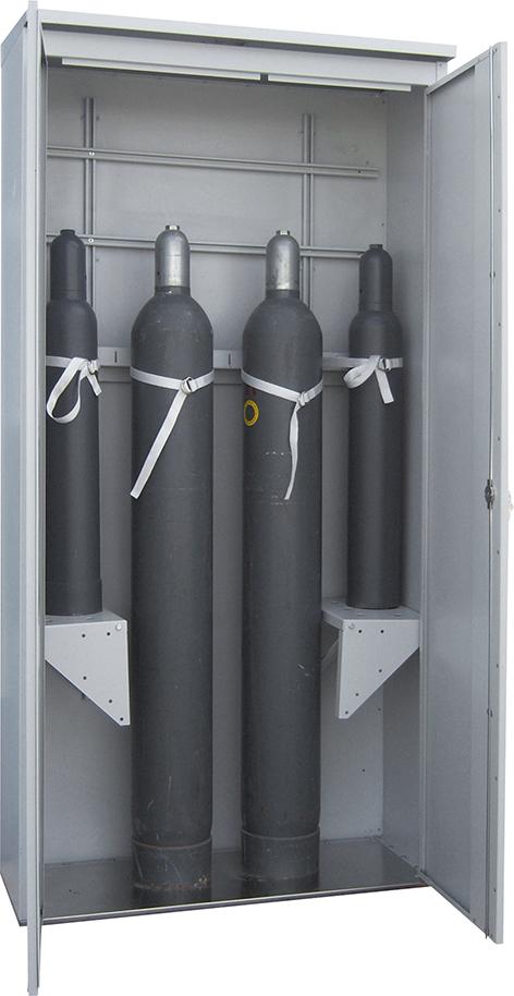 Produktbild Lacont Einhängeboden für Druckgasflaschenschrank TRG-Zellen seitlich, kurz