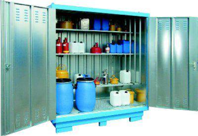 Produktbild Lacont Sicherheitslagerhaus 5075 x 6075 mm verzinkt und außen lackiert