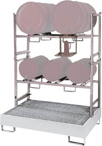 Produktbild Lacont Stapelregale für Auffangwanne STR-3 feuerverzinkt