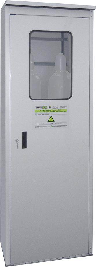 Produktbild Lacont Druckgasflaschenschrank TRG 1050 mit Glasausschnitt bild 1