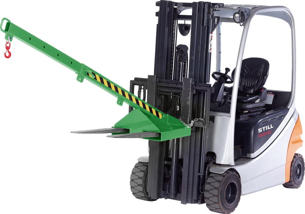 Produktbild RR Lastarm Typ RLH T1 ausziehbar bis 1000 kg RAL 6018 bild 3