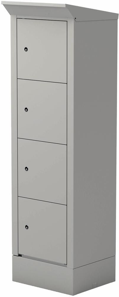 Produktbild Lista E-Bike-Ladestation Münzpfandschloss Safe-O-Mat RAL 7035