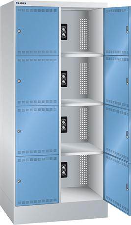 Produktbild Lista Akku Ladeschrank Fächer 810x585x1790mm 2x4 Fächer