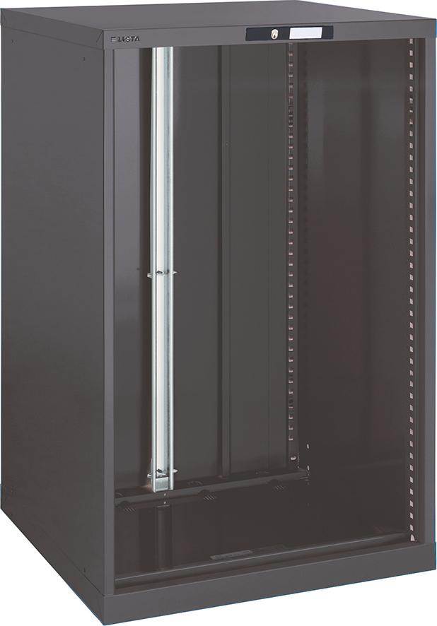 Produktbild Lista Schrankgehäuse 36x36E Höhe 1000mm grau metallic