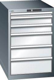 Produktbild Lista Schubladenschrank blau Höhe 850mm 6 Schubladen bild 1