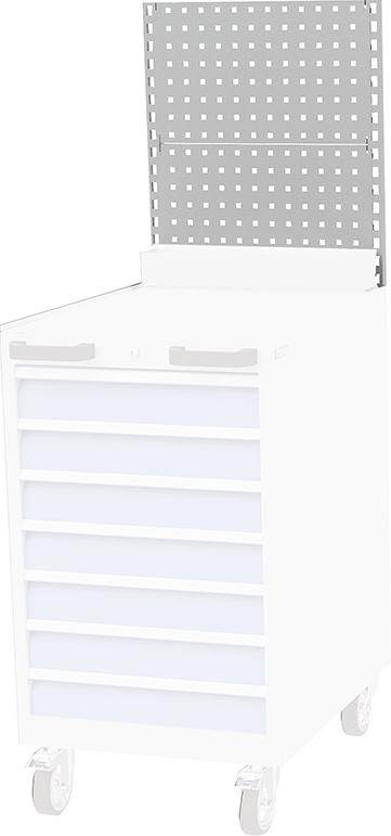 Produktbild Bedrunka+Hirth Lochwand Aufbau für mobile Schubladenschränke bild 1
