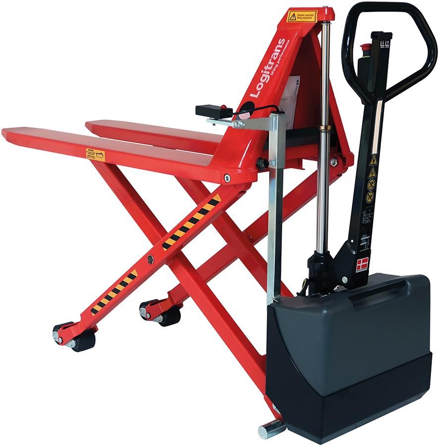 Produktbild Logitrans Positionskontrolle Scherengabelhubwagen Elektro