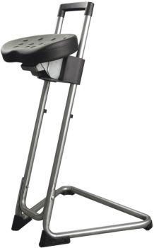 Produktbild Lotz Stehhilfe Modell 3600 Edelstahl Sitzhöhenverstellung 600 – 850 mm