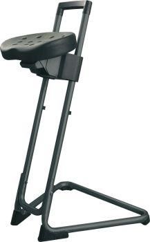 Produktbild Lotz Stehhilfe Modell 3600 Sitzhöhenverstellung 600 – 850 mm schwarz