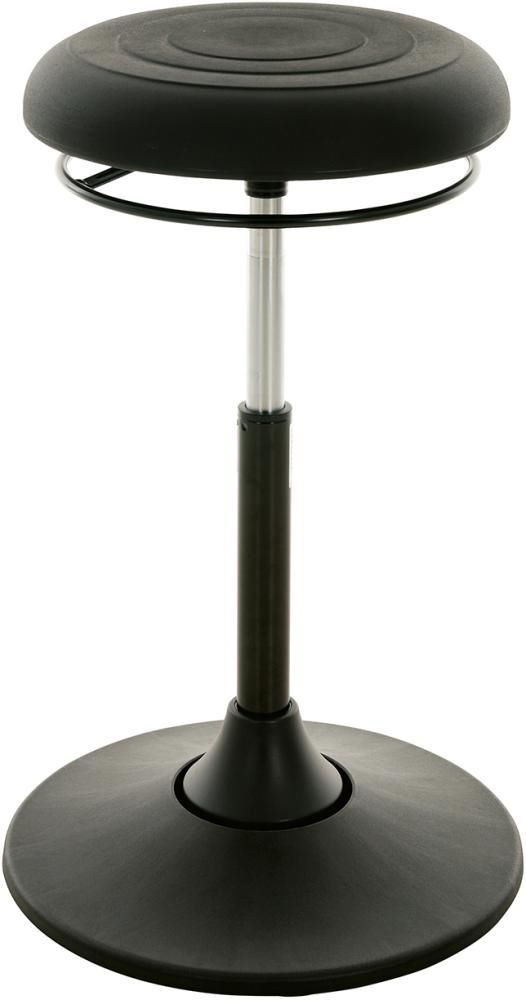 Produktbild Lotz Drehhocker Serie 11134 schwarz für Personen bis 110 kg