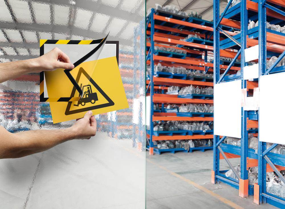 Produktbild Durable Magnetrahmen SECURITY A4 rot/weiß selbstklebend bild 4