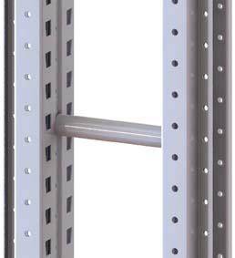 Produktbild Meta Distanzstück 250 mm verzinkt für Multipal Regal