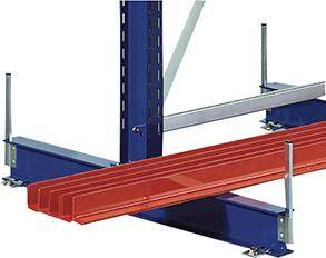 Produktbild Meta Doppelfuß KR IPE120/2x400 RAL5010 für Kragarmregal Multistrong
