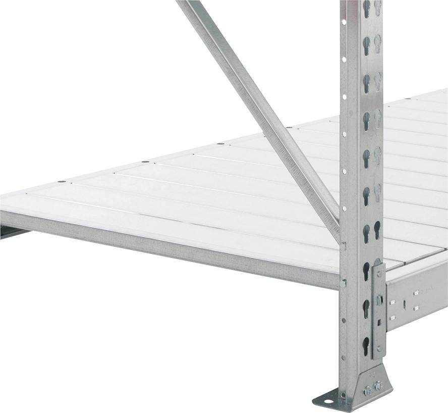 Produktbild Meta Einlegeboden Stahlpaneele 2600 x 800 mm für Weitspannregal MiniRack