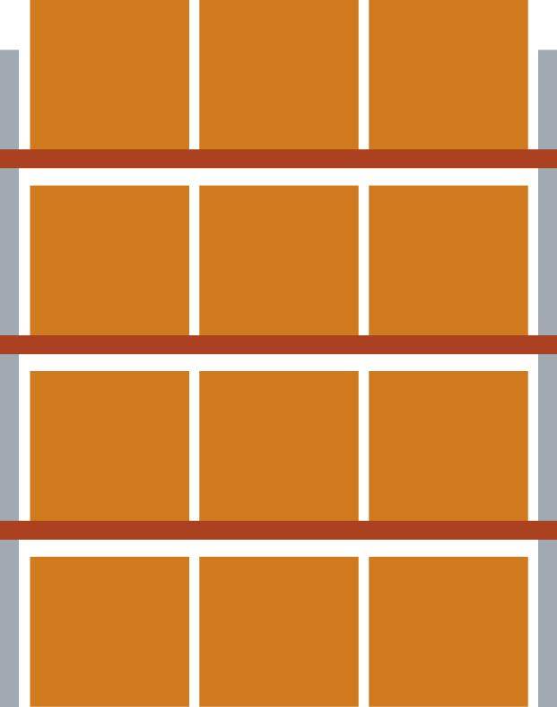 Produktbild Meta Palettenregal komplett Anbaufeld 1000kg 4400 x 1100 x 2700 mm bild 10