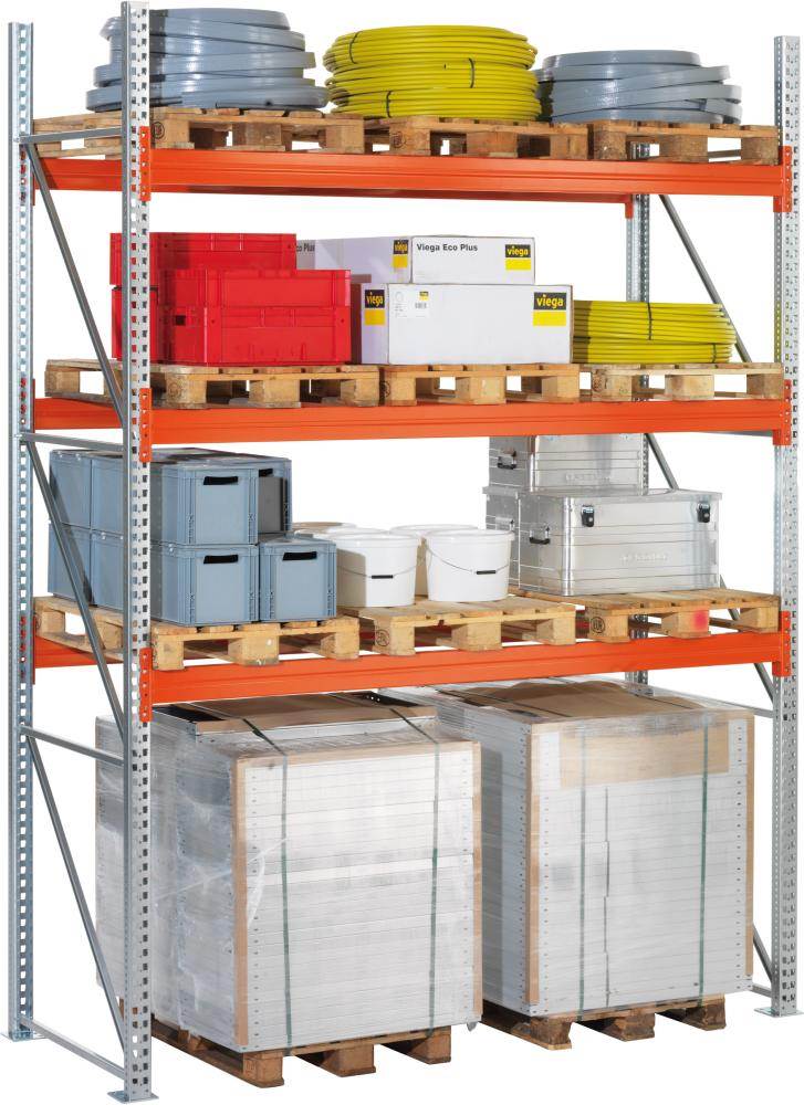 Produktbild Meta Palettenregal komplett Multipal Grundregal 5500 x 1825 x 1100 mm