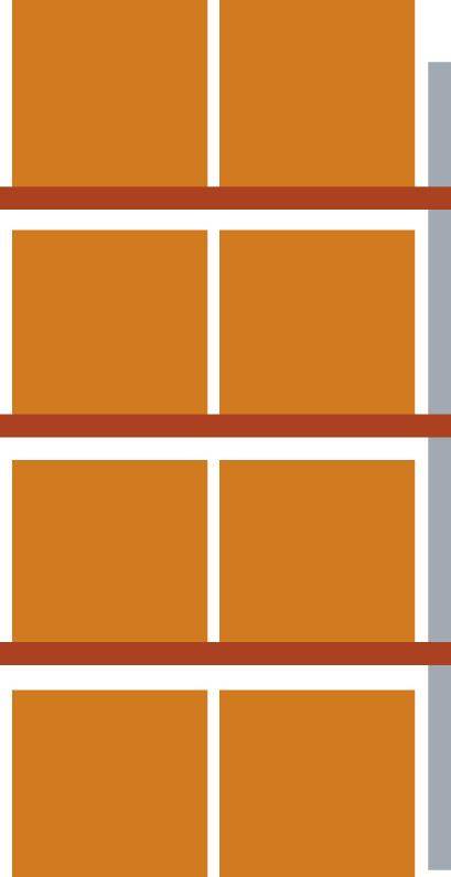 Produktbild Meta Palettenregal komplett Multipal Grundregal 5500 x 1825 x 1100 mm bild 9