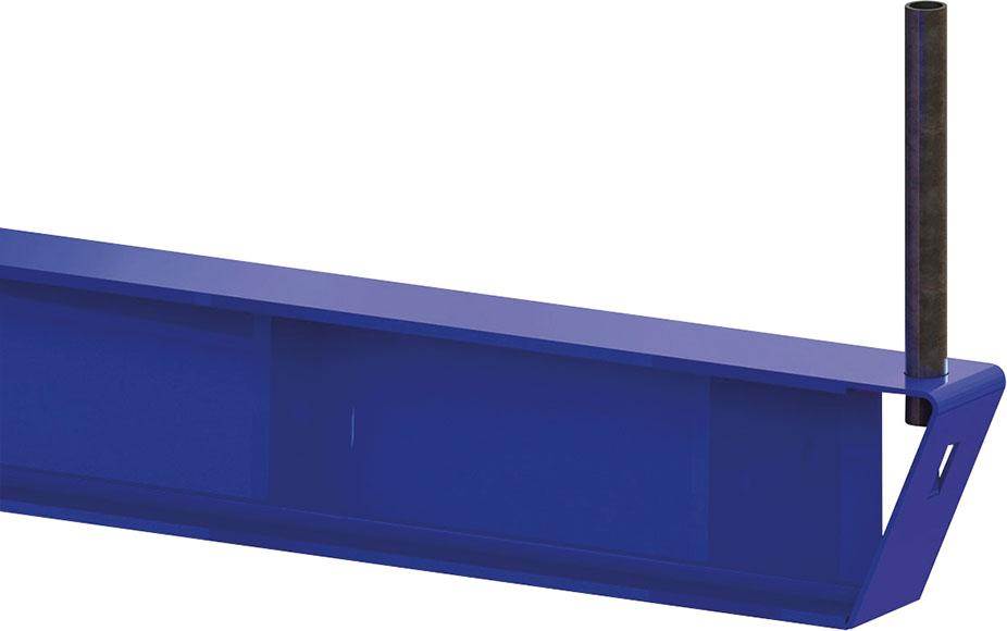 Produktbild Meta Steckbarer Abrolldorn für Kragarme für Kragarmregal Multistrong