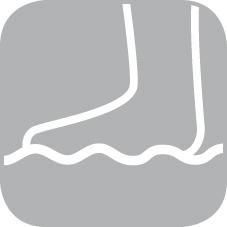 Produktbild Miltex Arbeitsplatzmatte YOGA Solid Oil schwarz 90 x 90 cm bild 3