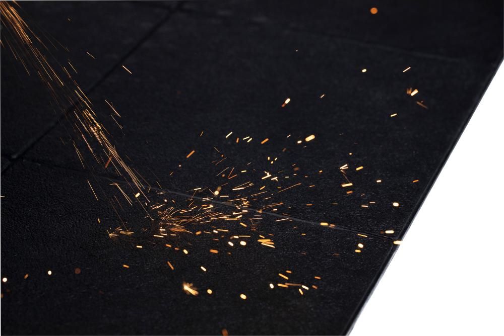 Produktbild Miltex Arbeitsplatzmatte YOGA Solid Spark schwarz 90 x 90 cm bild 9