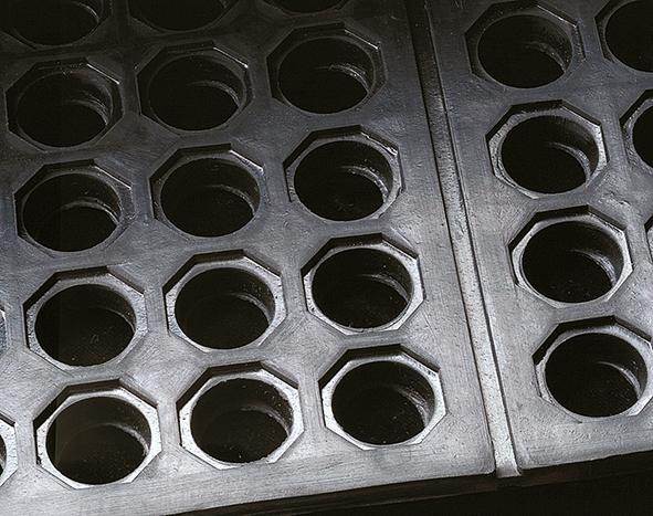 Produktbild Miltex Arbeitsplatzmatte Yoga OCTA Basic schwarz 0,90 x 0,90 meter bild 12