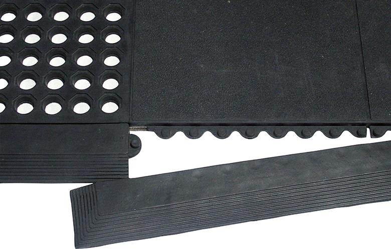 Produktbild Miltex Arbeitsplatzmatte Yoga SOLID Basic Industrieschwarz 0,90 x 0,90 meter bild 9