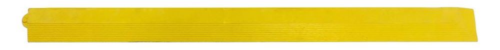Produktbild Miltex Leiste mit Ecke für Arbetsmatte YOGA Solid Spark gelb 965 x 65 mm