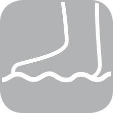 Produktbild Miltex Arbeitsplatzmatte Yoga Oil Randleiste 96,5x6,5cm schwarz bild 7