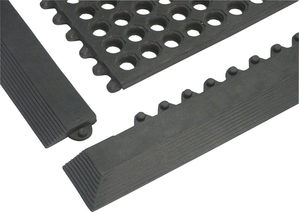 Produktbild Miltex Arbeitsplatzmatte Yoga Octa Basis Randleiste 96,5x6,5cm schwarz bild 8