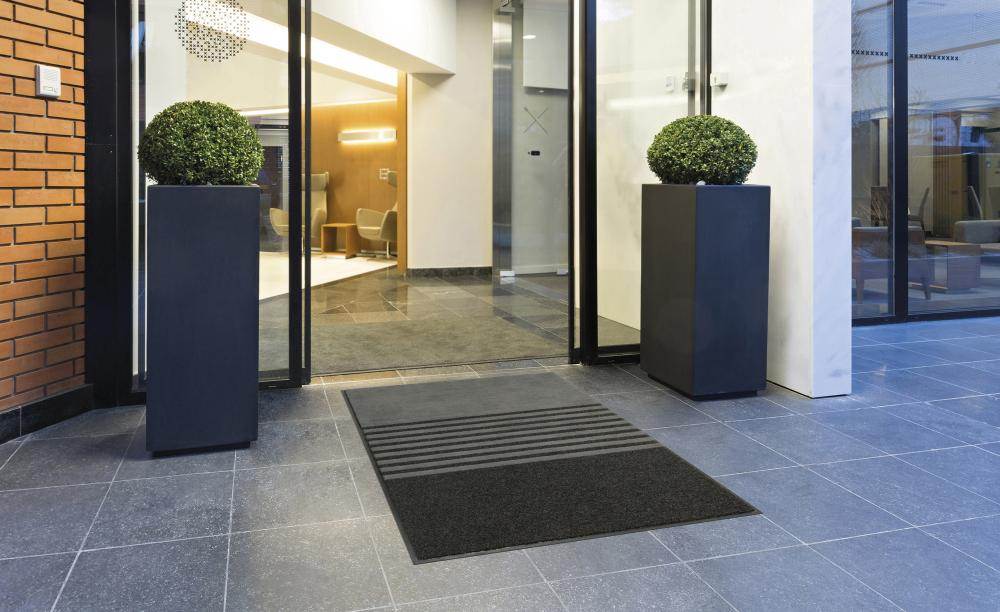 Produktbild Miltex Schmutzfangmatte Eazycare Zone grau schwarz 0,67 x 1,50 meter bild 6