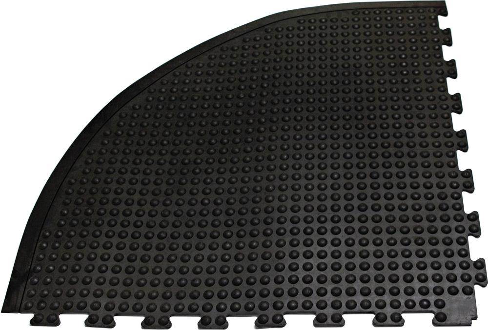 Produktbild Miltex Arbeitsplatzmatte Yoga Dome Basis Oil NR 90x90cm schwarz 71x78cm