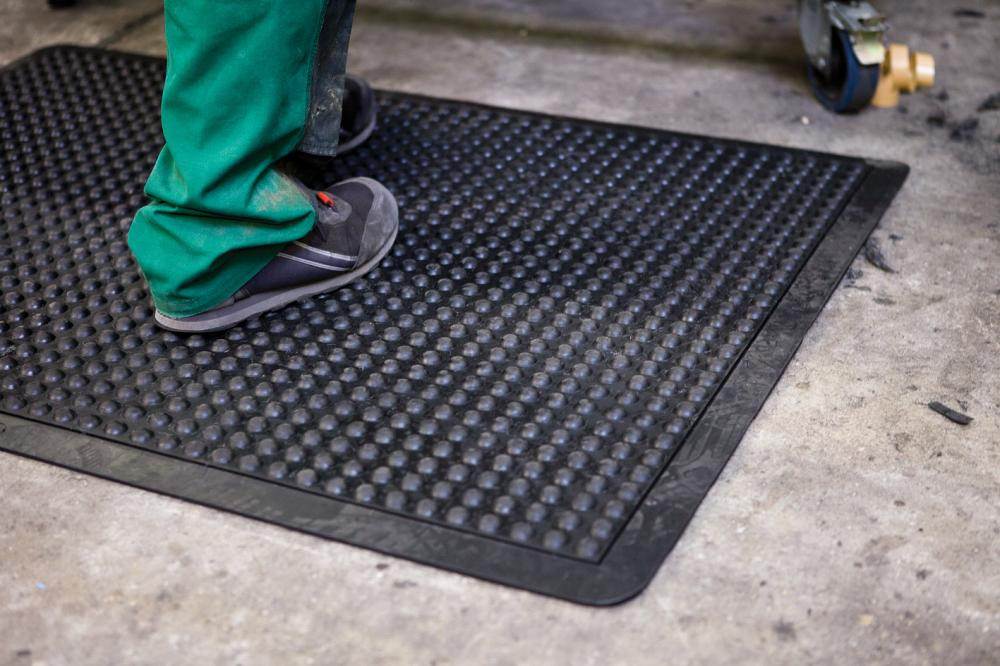 Produktbild Miltex Arbeitsplatzmatte Yoga Dome Basis Oil NR 90x90cm schwarz 71x78cm bild 7