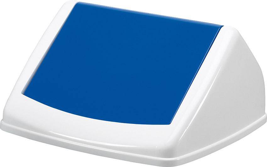 Produktbild Durable Müllbehälter 40 Liter mit blauem Deckel bild 2