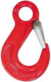 Produktbild FS Hebetechnik Ösenlasthaken mit Schmiedefalle GK 8 Tragfähigkeit 1120 kg