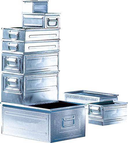 Produktbild OPV Stapeltransportkasten Stahl STK 4 verzinkt