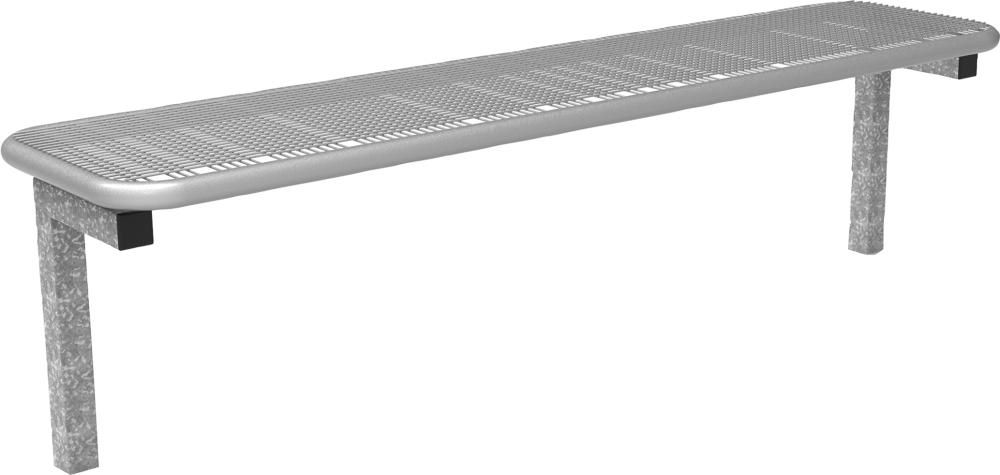 Produktbild Parkbank SEVILLA Drahtgitter Drahtgitter RAL 9006 Breite 1770 mm