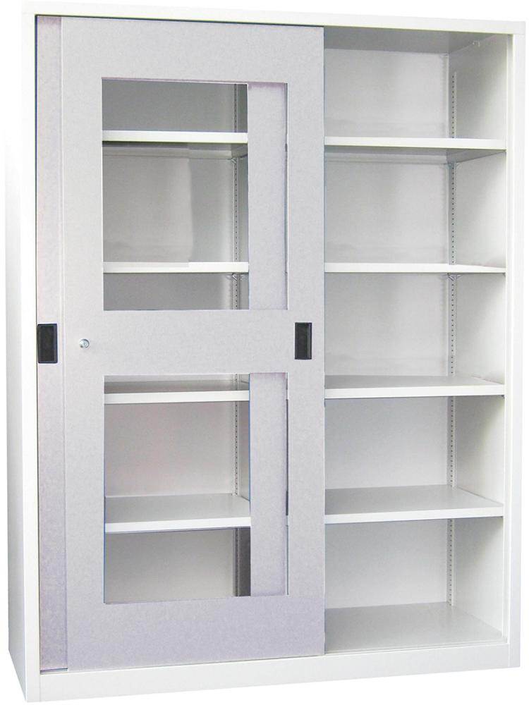 Produktbild Pavoy Schiebetürenschrank 1500x500x1950mm mit Sichtfenster Mitteltrennwand