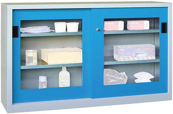 Produktbild Pavoy Schiebetürenschrank 1500x500x1000mm Sichtfenster