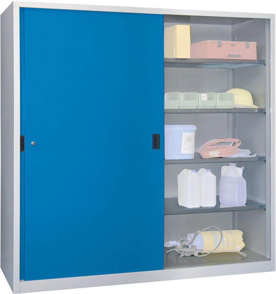 Produktbild Pavoy Schiebetürenschrank 2000x400x19500mm Vollblechtüren