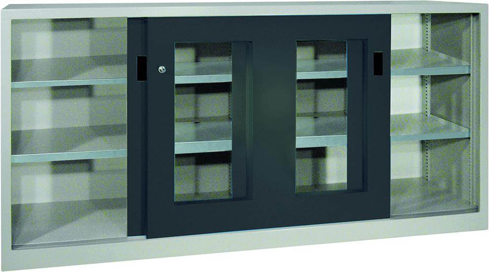 Produktbild Pavoy Schiebetürenschrank 2000x500x1000mm Sichtfenster