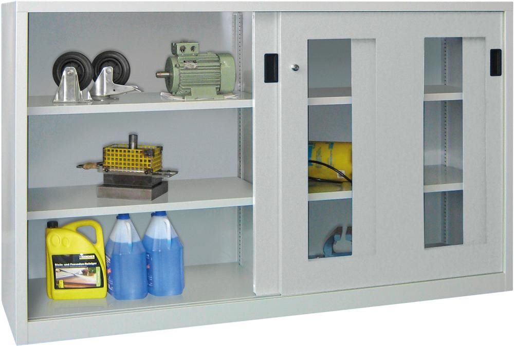 Produktbild Pavoy Schwerlastschrank mit Sichtfenstern 2000 x 600 x 1200 mm