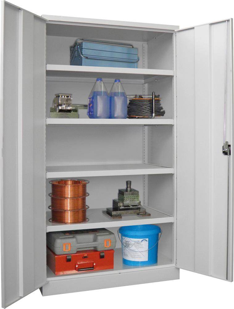 Produktbild Pavoy Schwerlastschrank 1040x630x1950mm 4x Böden Traglast 1300kg