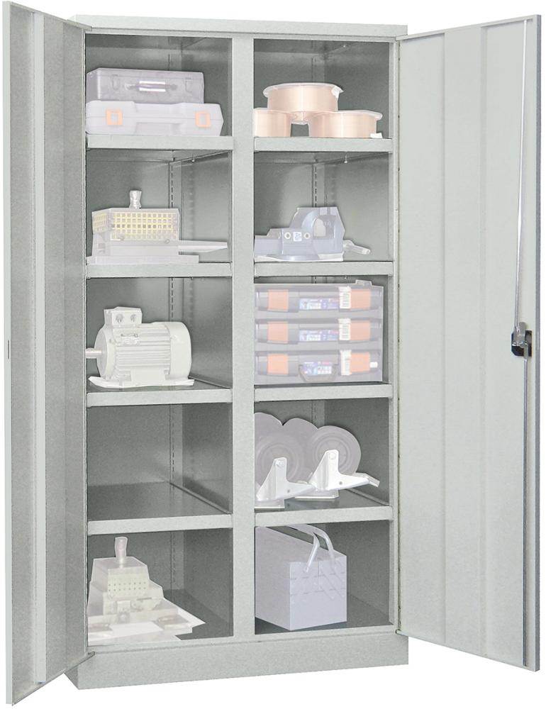 Produktbild Pavoy Schwerlastschrank 1040x630x1950mm 8 Fachböden Traglast 1300kg