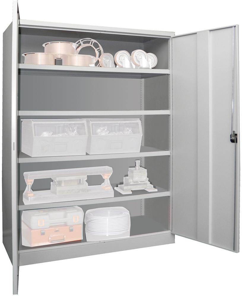 Produktbild Pavoy Schwerlastschrank 1470x630x1950mm 4x Böden ohne Trennwand Traglast 1300kg