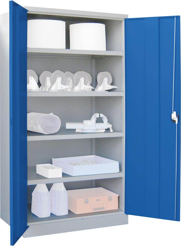 Produktbild Pavoy Schwerlastschrank 1040x630x1950mm lichtgrau ohne Trennwand