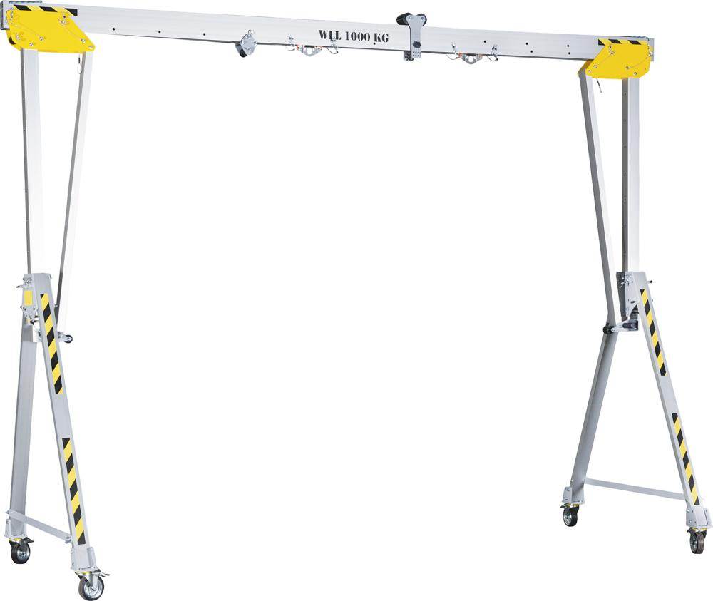 Produktbild Planeta Alu Portalkran RLPK-M-6 fahrbar und klappbar 750 kg